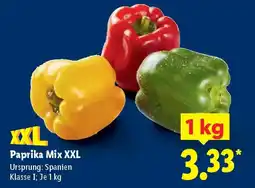Lidl Paprika Mix XXL Angebot