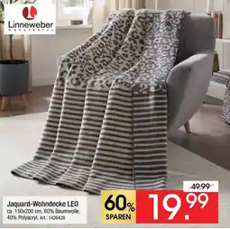 Zurbrüggen Linneweber Jaquard-Wohndecke LEO Angebot