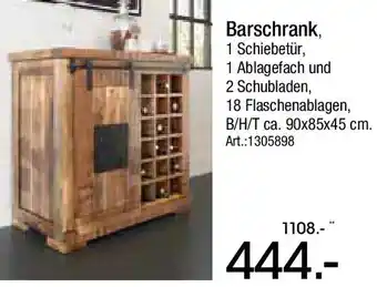 Zurbrüggen Barschrank Angebot