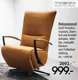 Zurbrüggen Moderano Relaxsessel Angebot