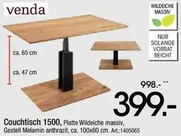 Zurbrüggen Venda Couchtisch 1500 Angebot
