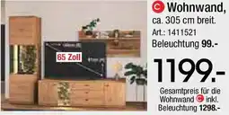 Zurbrüggen Cantus Wohnwand Angebot