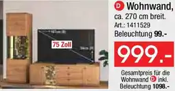 Zurbrüggen Cantus Wohnwand Angebot
