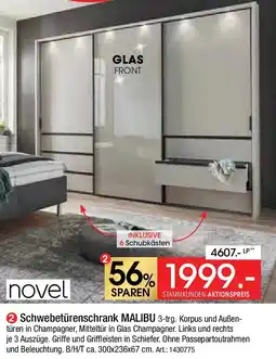 Zurbrüggen Novel Schwebetürenschrank MALIBU Angebot