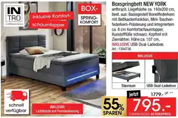 Zurbrüggen Boxspringbett NEW YORK Angebot