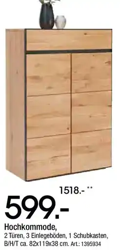 Zurbrüggen LINEA NATURA Hochkommode Angebot