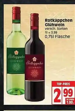 Elli Markt Rotkäppchen Glühwein Angebot