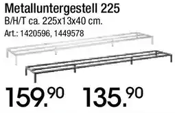 Zurbrüggen Metalluntergestell 225 Angebot