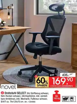 Zurbrüggen Novel Drehstuhl SELECT Angebot