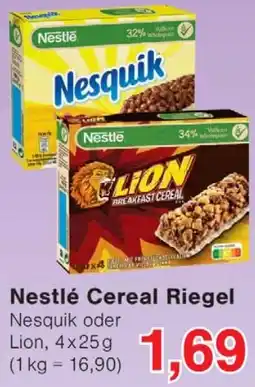 Jawoll Nestlé Cereal Riegel Angebot