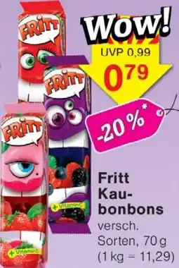 Jawoll Fritt Kaubonbons Angebot