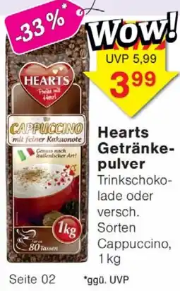 Jawoll Hearts Getränkepulver Angebot