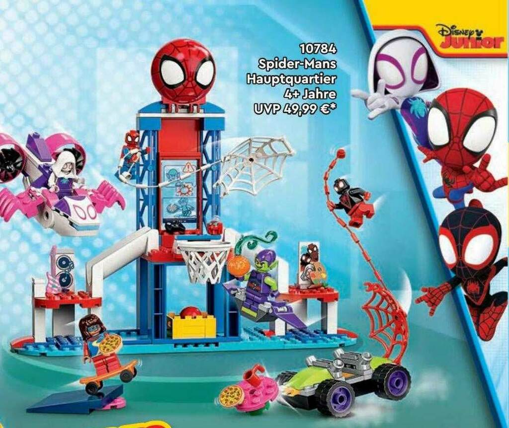 Lego Marvel Spiderman Spider-Mans Hauptquartier 10784 – PBSNB