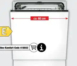 Ostermann AEG Einbau-Geschirrspüler GG371VI Angebot