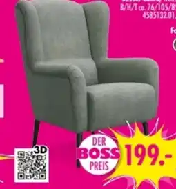 Möbel Boss Sessel Canto Angebot
