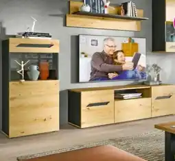 Möbel Boss Wohnwand Caserta Angebot