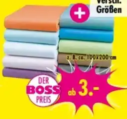 Möbel Boss Jersey-Spannbetttuch Angebot