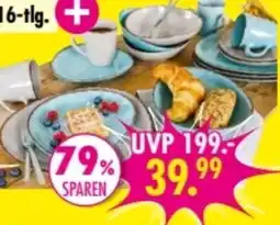 Möbel Boss Arte Viva Kombigeschirr Naturlook 16-tlg Angebot