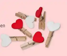 Rossmann Deko Welt Klammern mit Herz Angebot