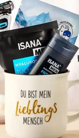 Rossmann Isana men Emaillebecher Du bist mein Lieblingsmensch Angebot