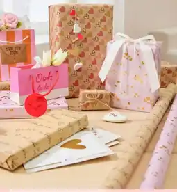 Rossmann Deko Welt Packpapier mit Herzen Angebot