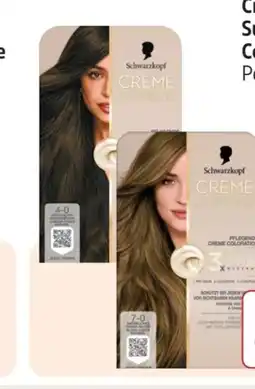 Rossmann Schwarzkopf Creme Supreme Coloration Angebot