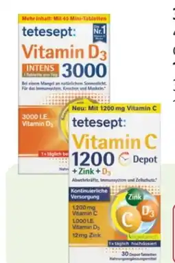Rossmann Tetesept Vitamin D3 3000 Intens Angebot
