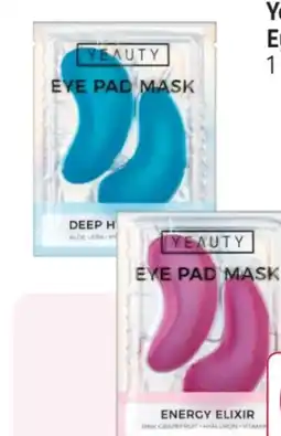Rossmann Yeauty Eye Pad Mask Angebot