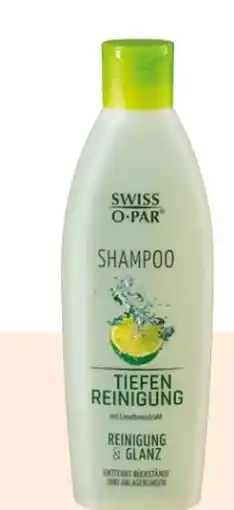 Rossmann Swiss O Par Shampoo Angebot