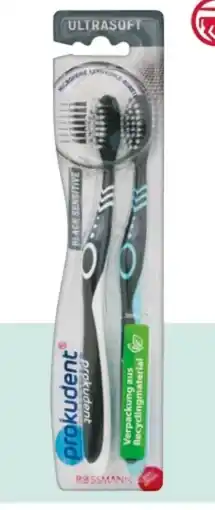 Rossmann Prokudent Zahnbürste Black Sensitiv Angebot