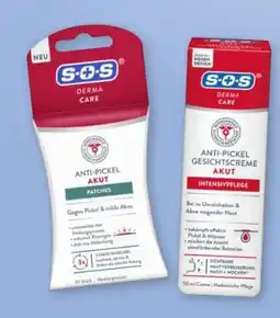 Rossmann SOS Derma Care Anti-Pickel Patches Akut Angebot