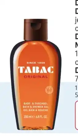Rossmann Tabac Original Dusche Angebot