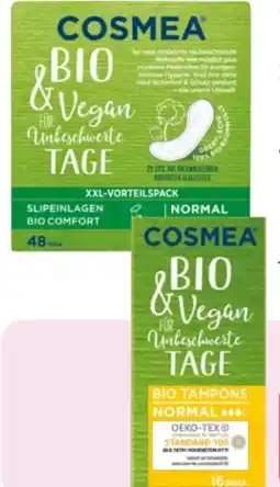 Rossmann Cosmea Bio & Vegan Slipeinlagen Angebot