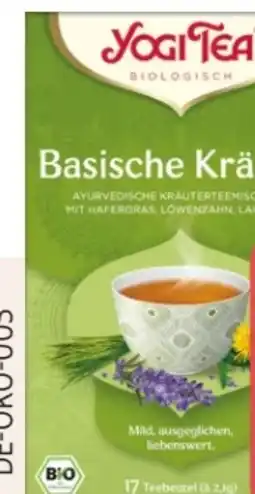 Rossmann Yogi Tea Basische Kräutertees Angebot