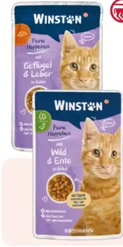 Rossmann Winston Katze Feine Pastete & Häppchen Angebot
