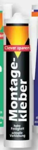 B1 Discount Baumarkt Clever Montagekleber Angebot