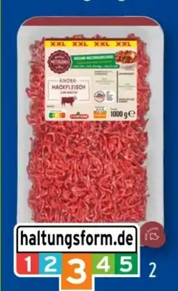 Aldi Süd Meine Metzgerei Rinder-Hackfleisch XXL Angebot
