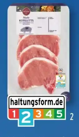 Aldi Süd Meine Metzgerei Schweine-Kotelett Angebot