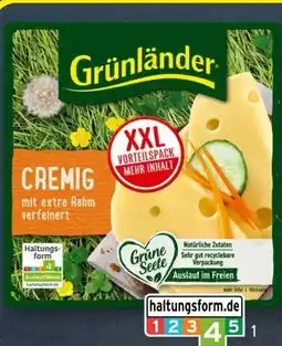 Aldi Süd Grünländer Käsescheiben XXL Angebot