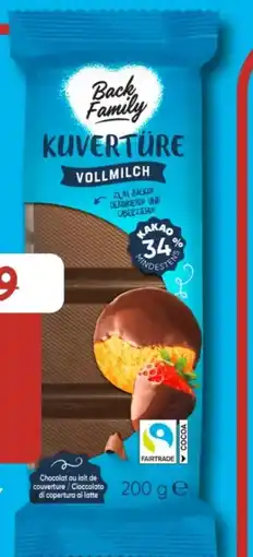 Aldi Süd Back Family Kuvertüre Angebot