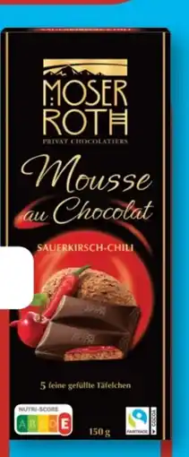 Aldi Süd Moser Roth Schokolade Mousse au Chocolat Angebot