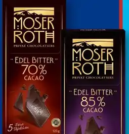 Aldi Süd Moser Roth Dunkle Edel Schokolade Angebot