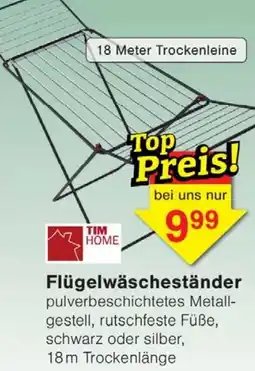 Jawoll TIM HOME Flügelwäscheständer Angebot