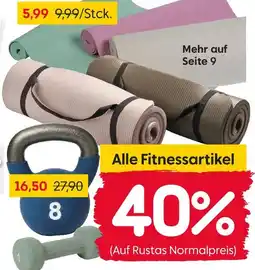 Rusta Fitnessmatte Angebot