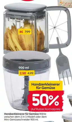 Rusta Handzerkleinerer für gemüse 2-in-1-modell Angebot
