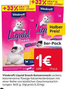 Rusta Vitakraft liquid snack katzensnack Angebot