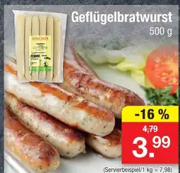 Zimmermann Geflügelbratwurst Angebot