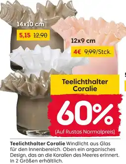 Rusta Teelichthalter coralie Angebot