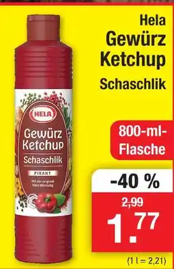 Zimmermann Hela gewürz ketchup Angebot
