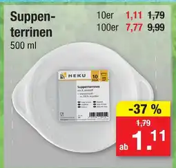 Zimmermann Heku suppenterrinen 10er Angebot